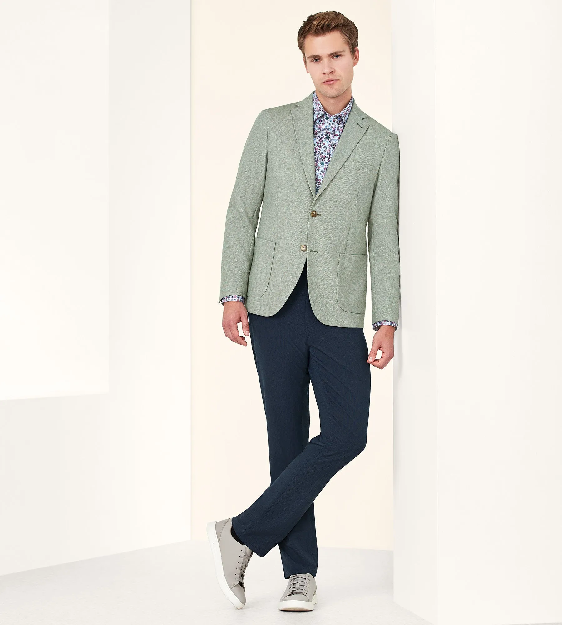 Modern Fit Knit Sport Jacket sold by Tip Top product image thumbnail 4