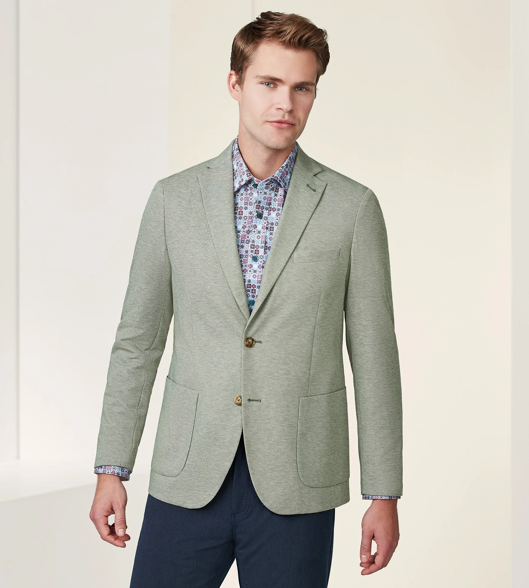 Modern Fit Knit Sport Jacket sold by Tip Top