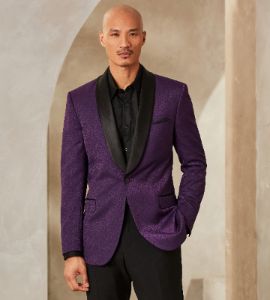 Slim Fit Tuxedo Jacket sold by Tip Top