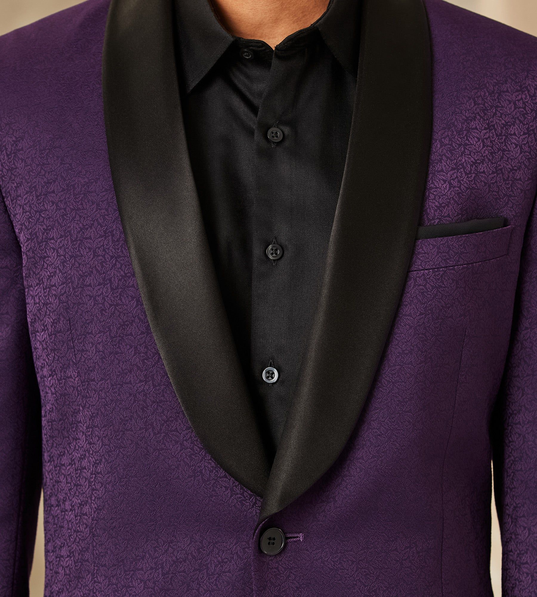 Slim Fit Tuxedo Jacket sold by Tip Top product image thumbnail 2