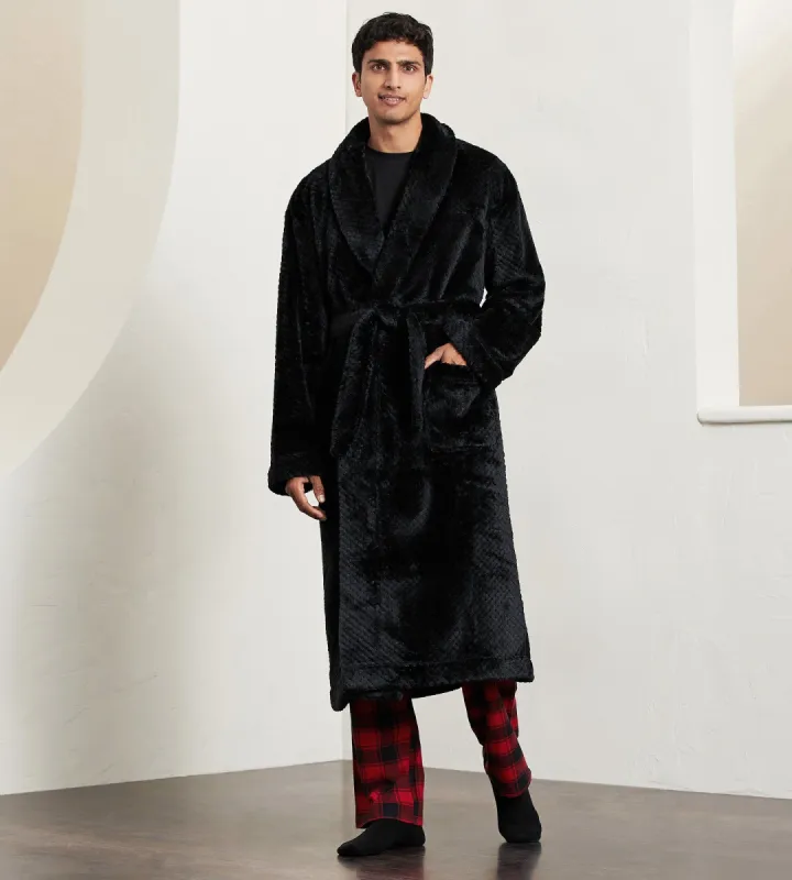 Embossed Plush Robe sold by Tip Top