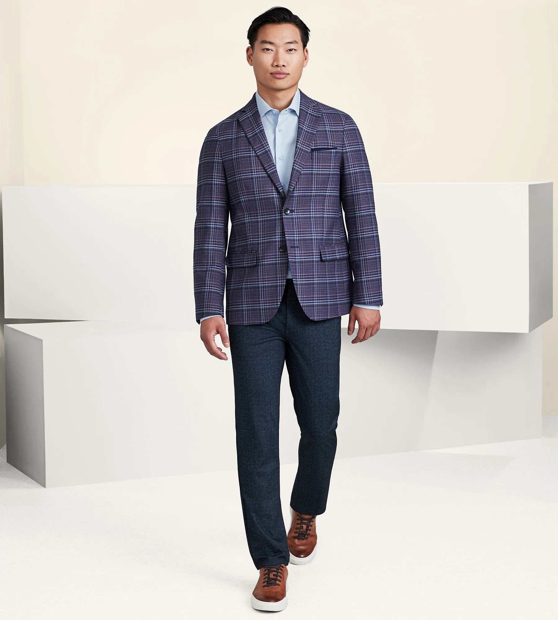 Modern Fit Woven Sport Jacket sold by Tip Top product image thumbnail 4