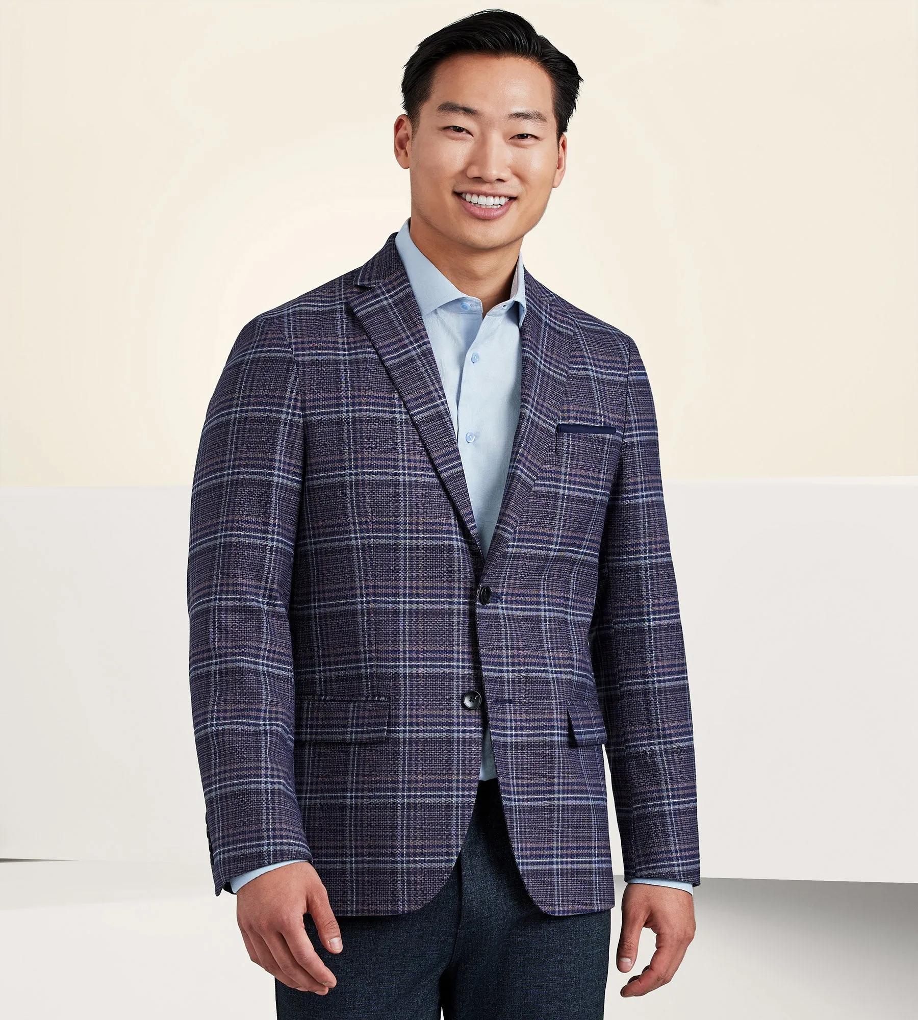 Modern Fit Woven Sport Jacket sold by Tip Top
