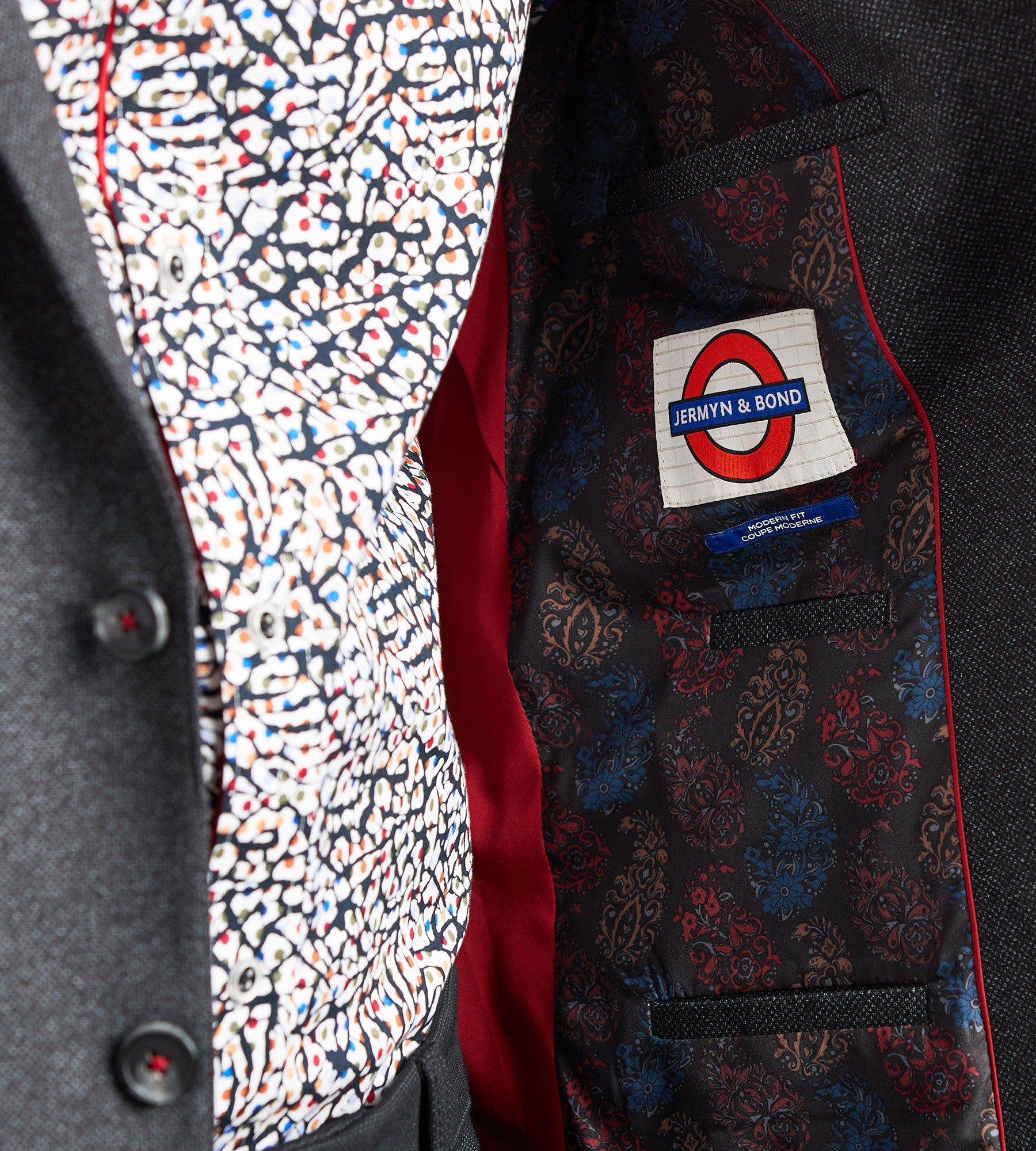 Modern Fit Knit Sport Jacket sold by Tip Top product image thumbnail 3