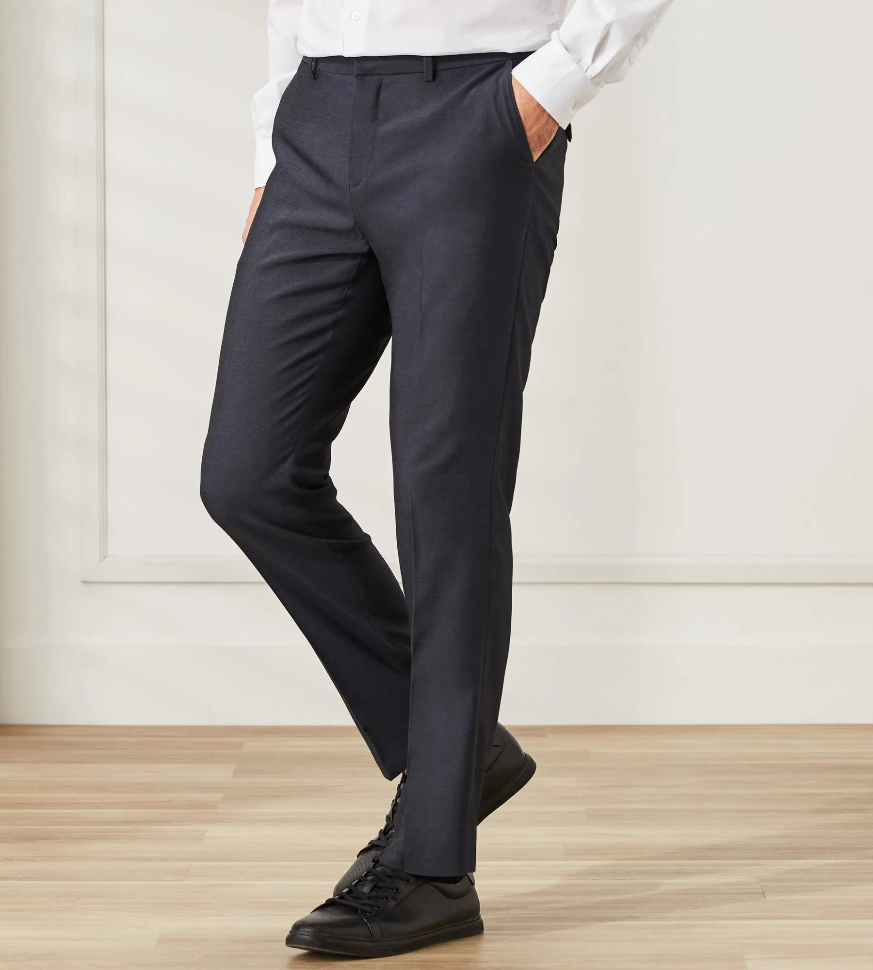 Slim Fit Stretch Neat Dress Pants sold by Tip Top