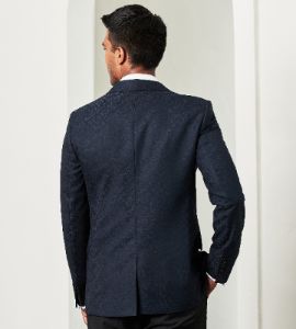 Slim Fit Stretch Jacquard Tuxedo Jacket sold by Tip Top