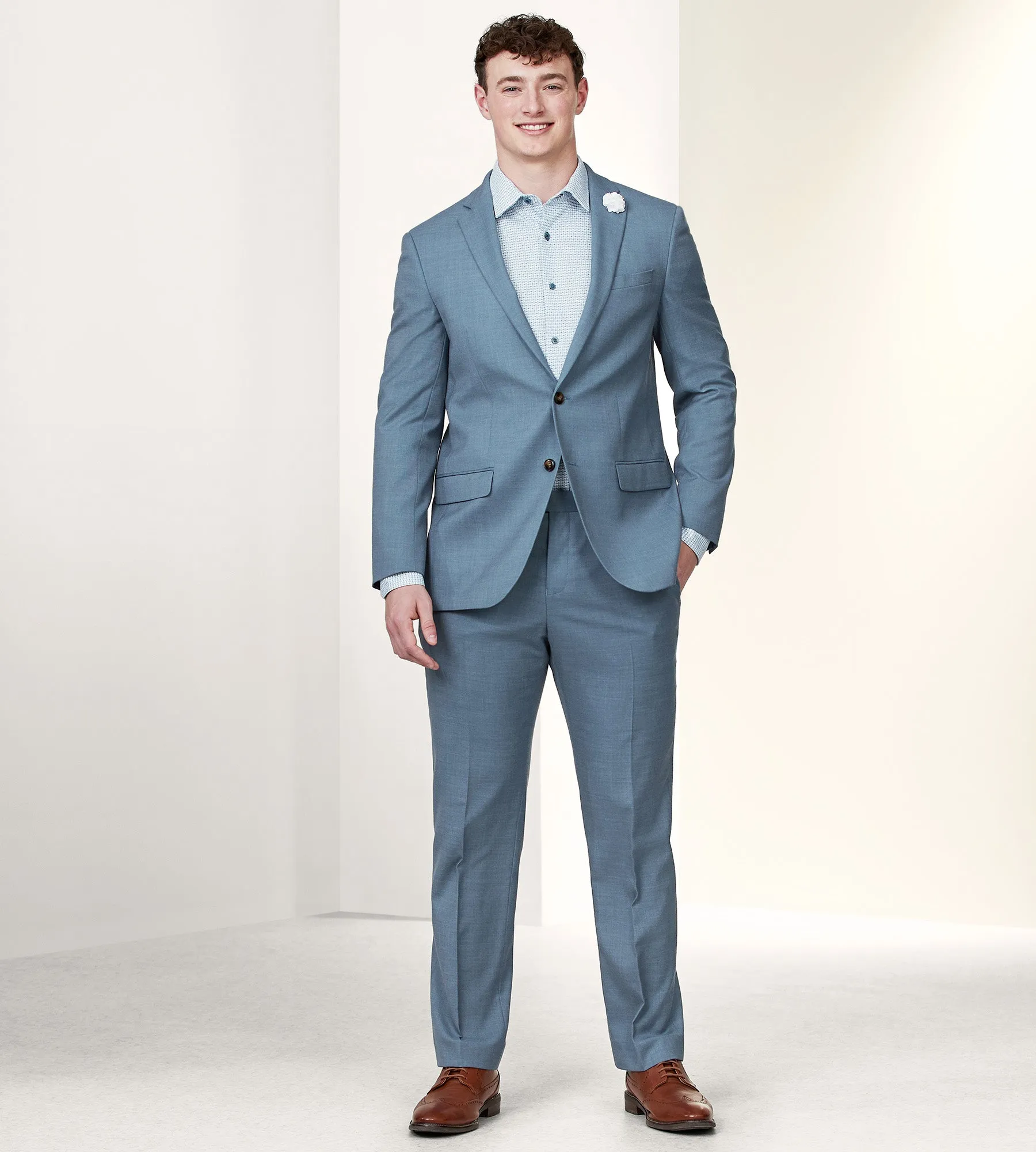 Modern Fit Suit Separate Jacket sold by Tip Top product image thumbnail 5