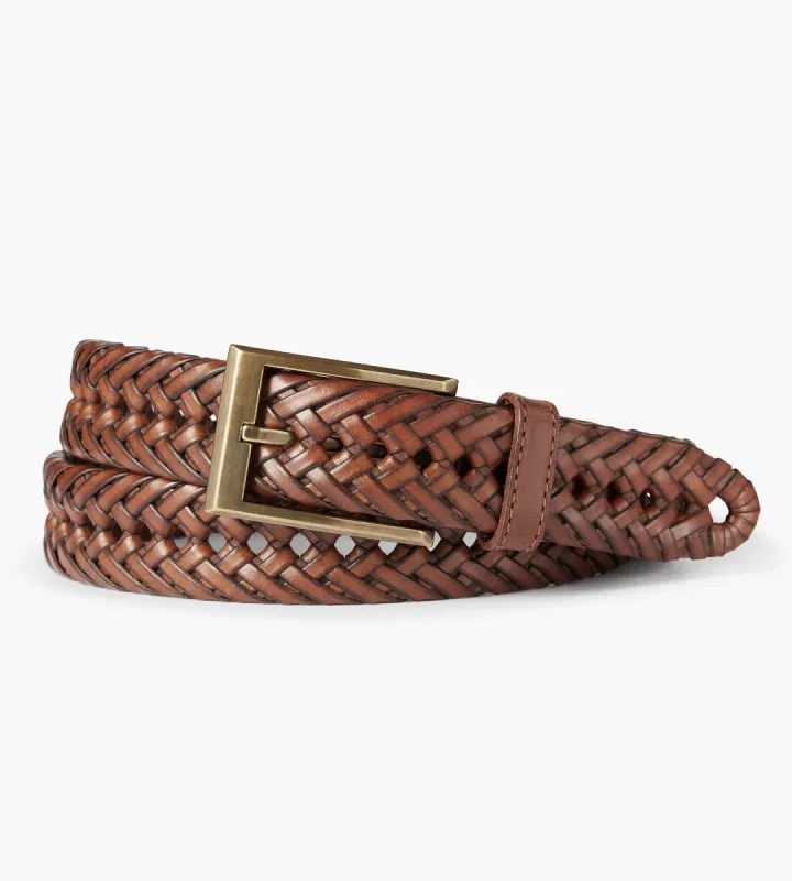 Braided Gold Buckle Belt sold by Tip Top
