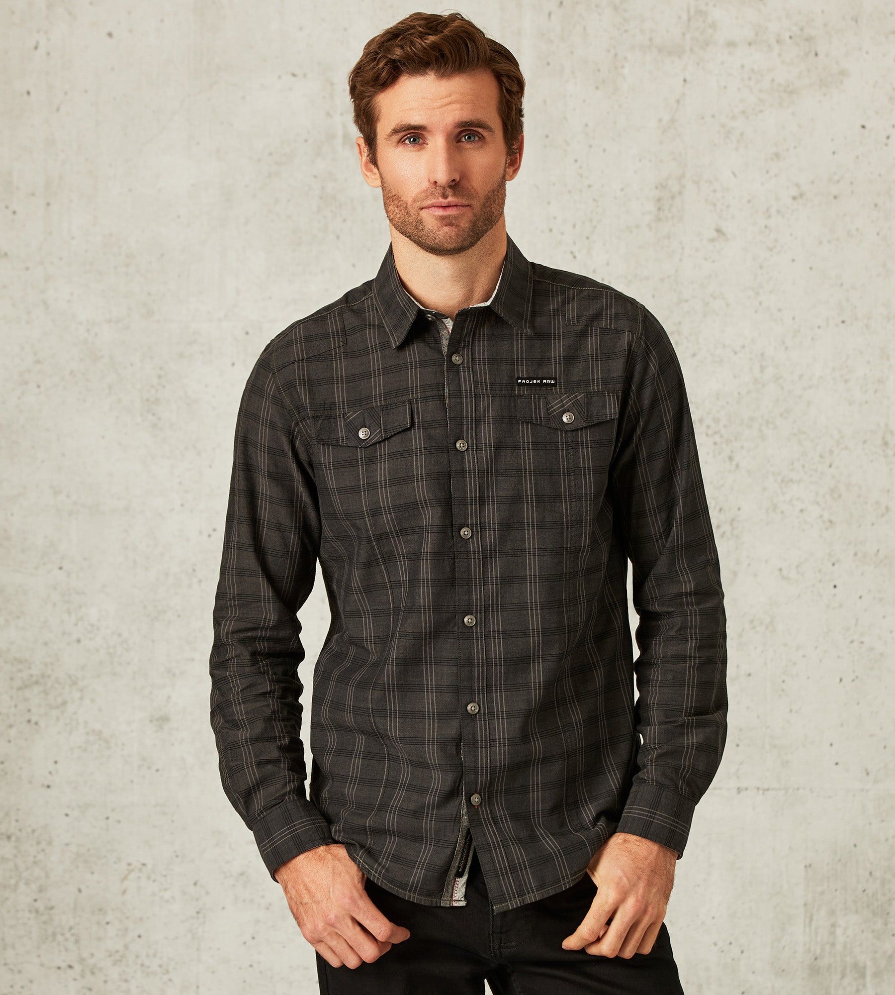 Modern Fit Long-Sleeve Sport Shirt sold by Tip Top