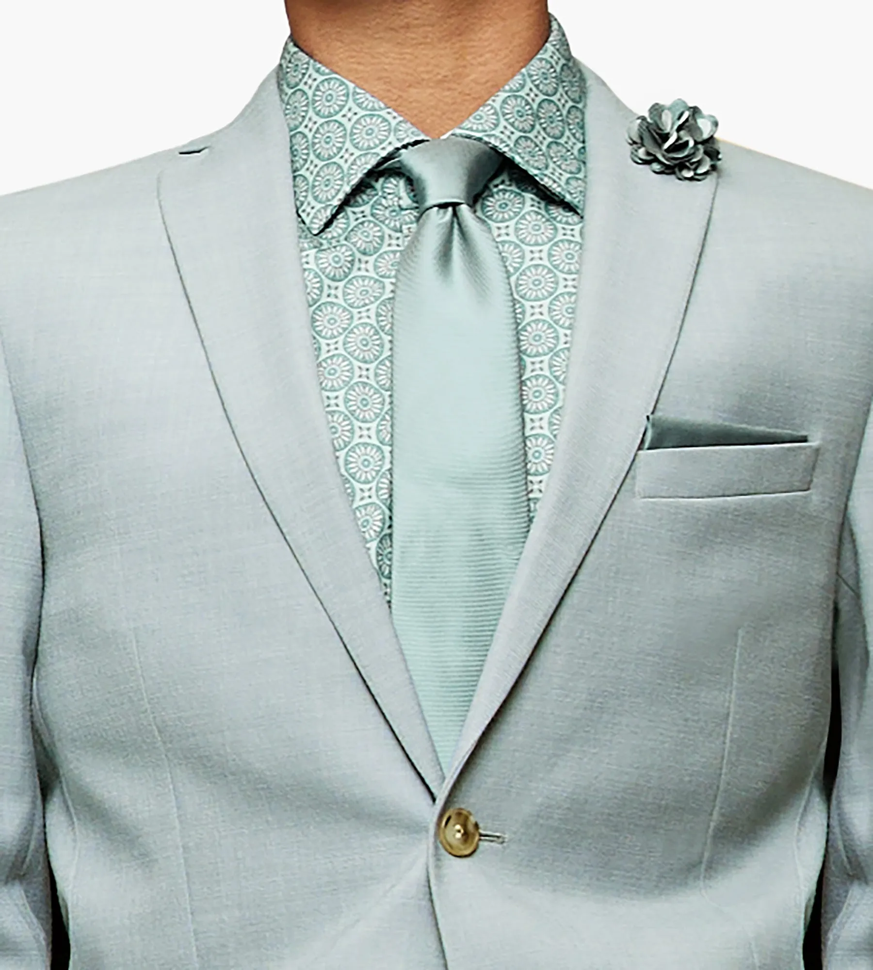 Seafoam Suit Prom Look sold by Tip Top product image thumbnail 2