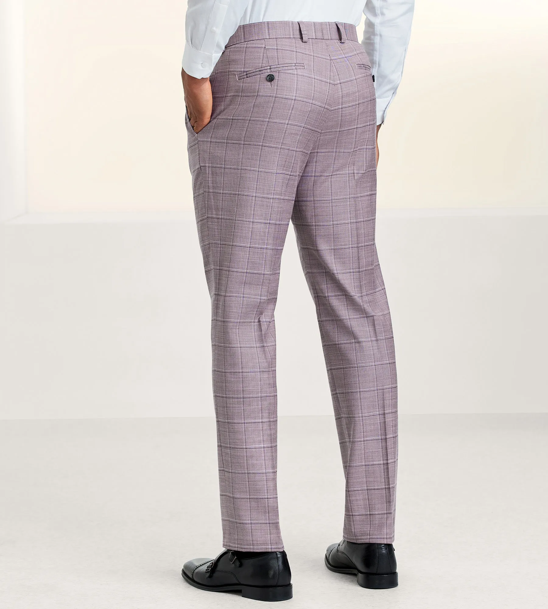 Modern Fit Check Suit Separate Pants sold by Tip Top product image thumbnail 3