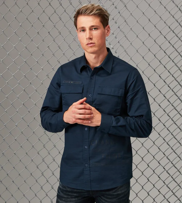 Modern Fit Long Sleeve Sport Shirt sold by Tip Top
