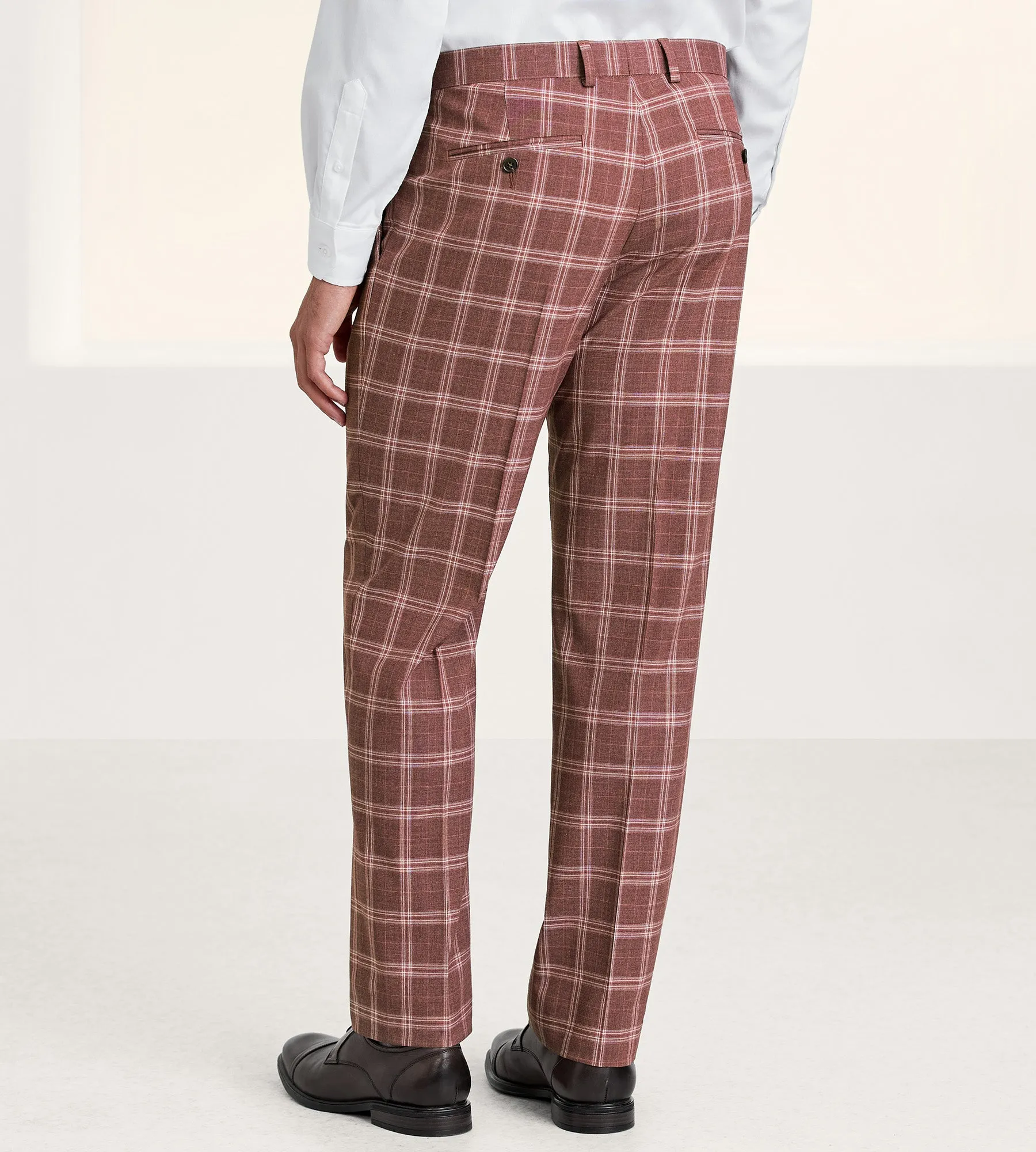 Slim Fit Check Suit Separate Pants sold by Tip Top product image thumbnail 3