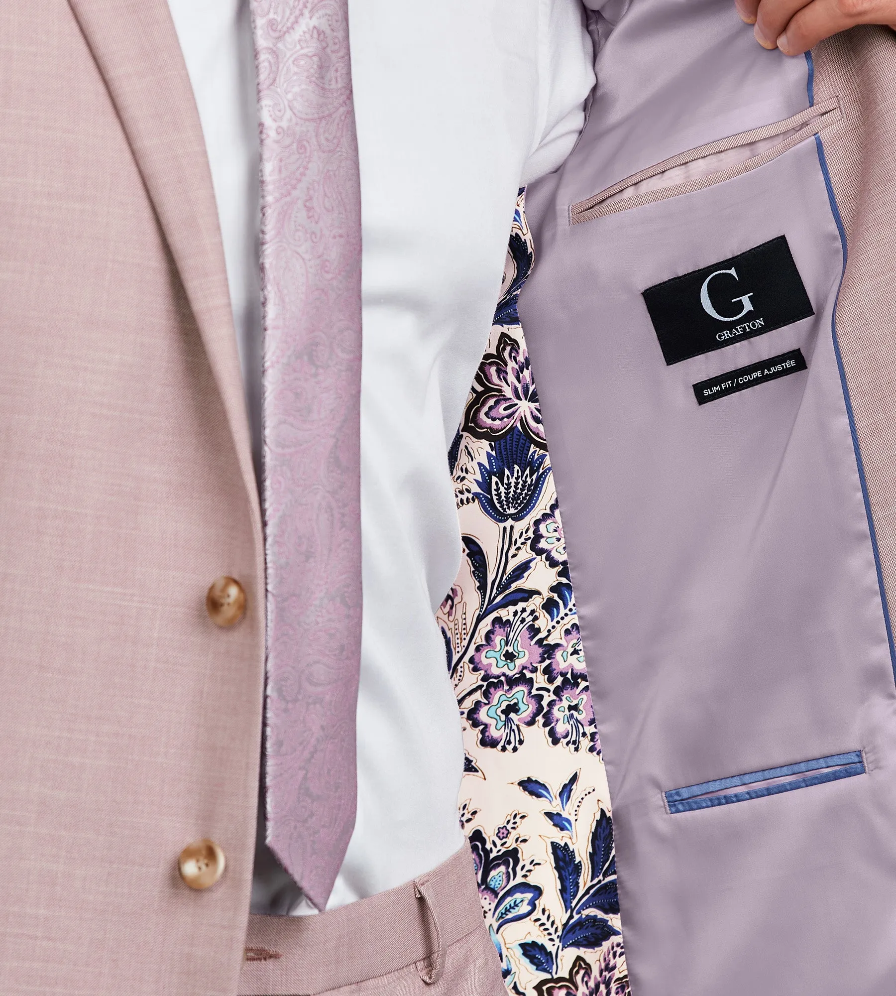 Slim Fit Suit Separate Jacket sold by Tip Top product image thumbnail 3