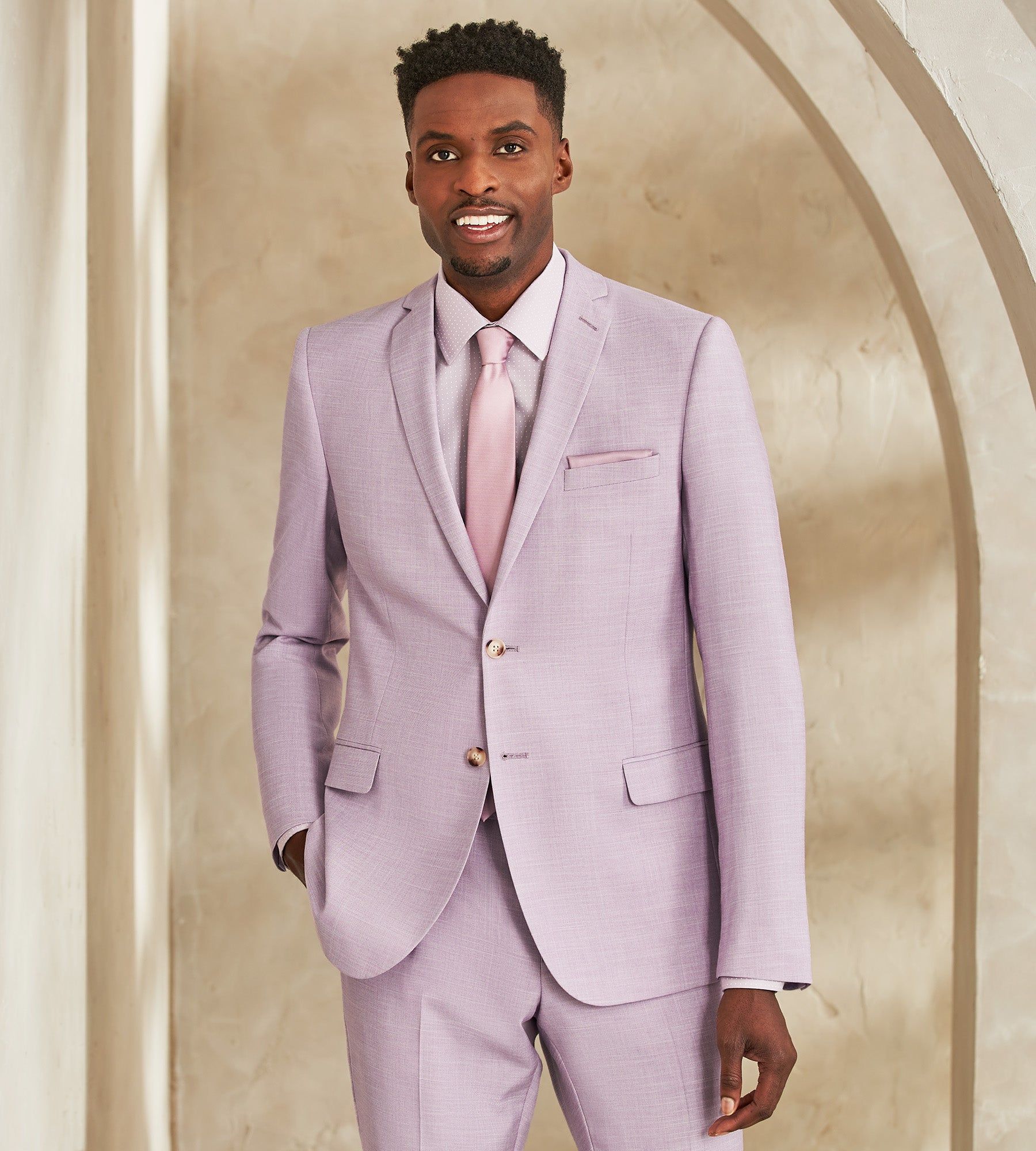 Slim Fit Solid Suit sold by Tip Top product image thumbnail 5