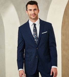 Modern Fit Check Suit sold by Tip Top