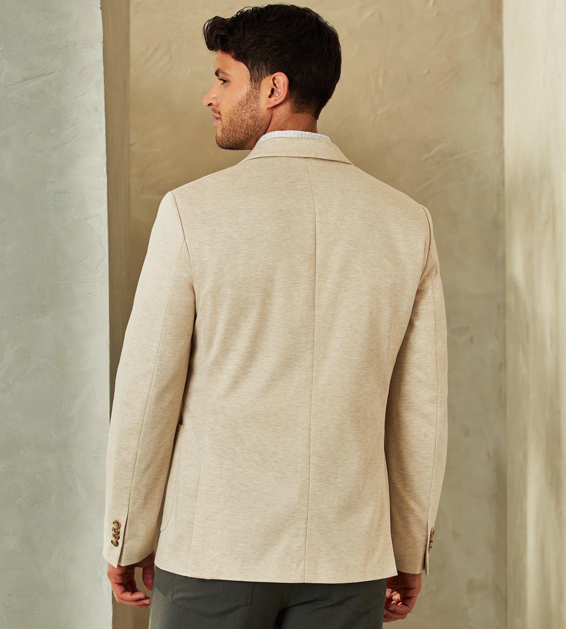 Modern Fit Knit Sport Jacket sold by Tip Top product image thumbnail 3