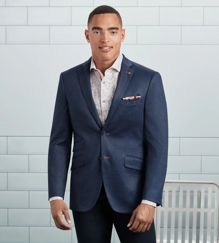 Modern Fit Knit Sport Jacket sold by Tip Top