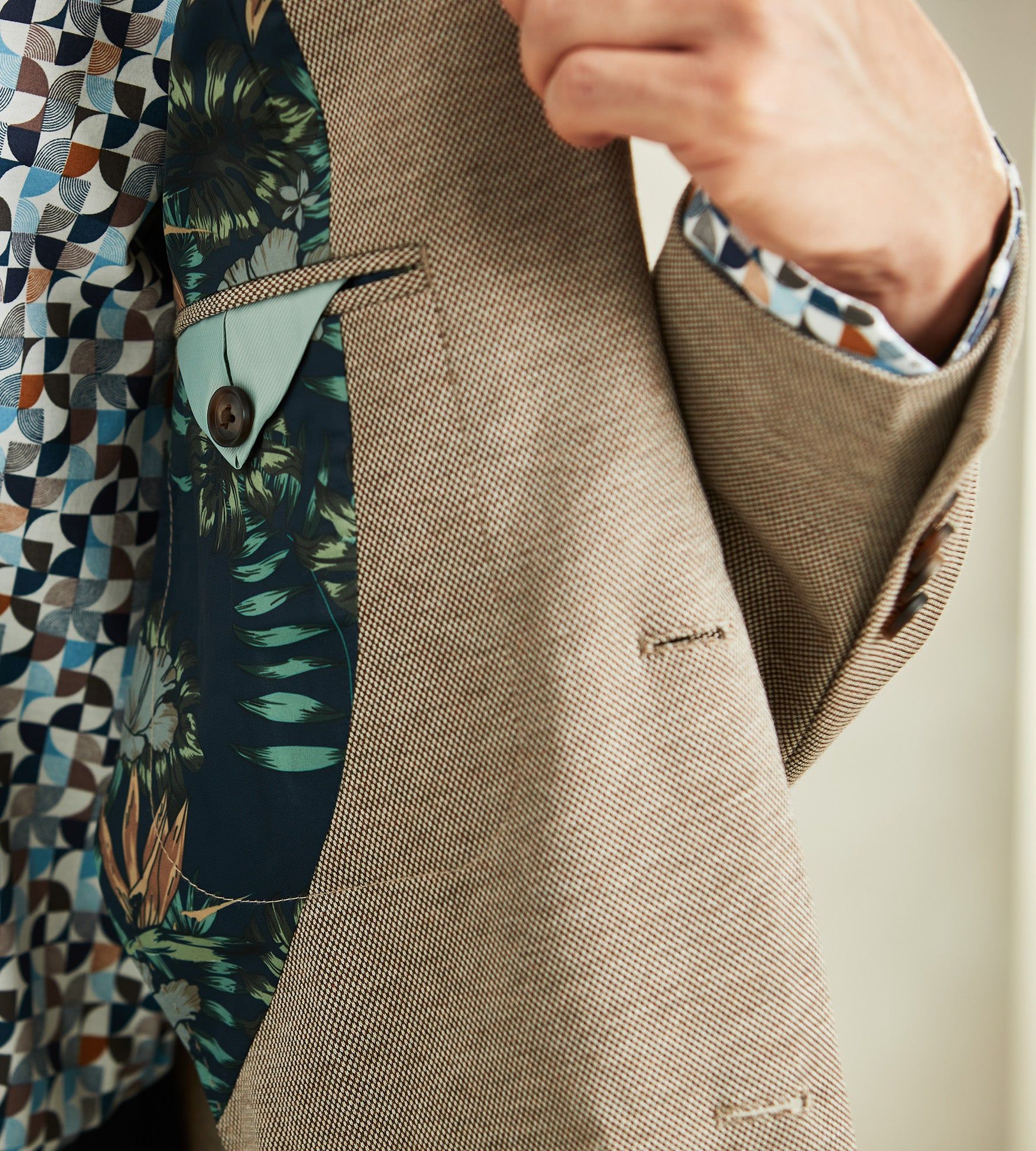 Modern Fit Knit Sport Jacket sold by Tip Top product image thumbnail 3