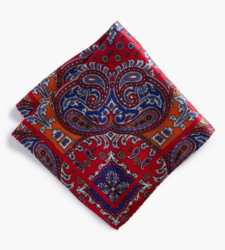 Paisley Pocket Square sold by Tip Top