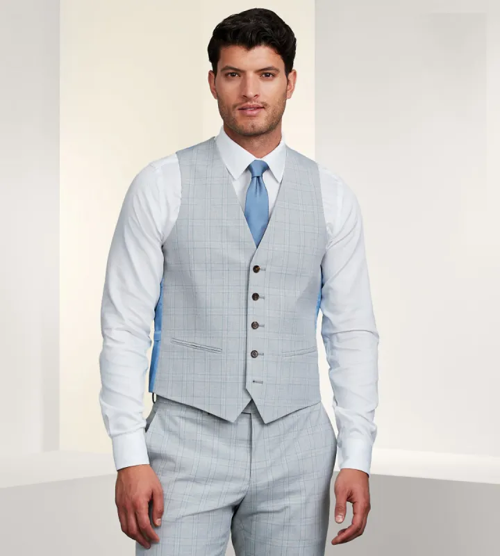 Check Suit Separate Vest sold by Tip Top