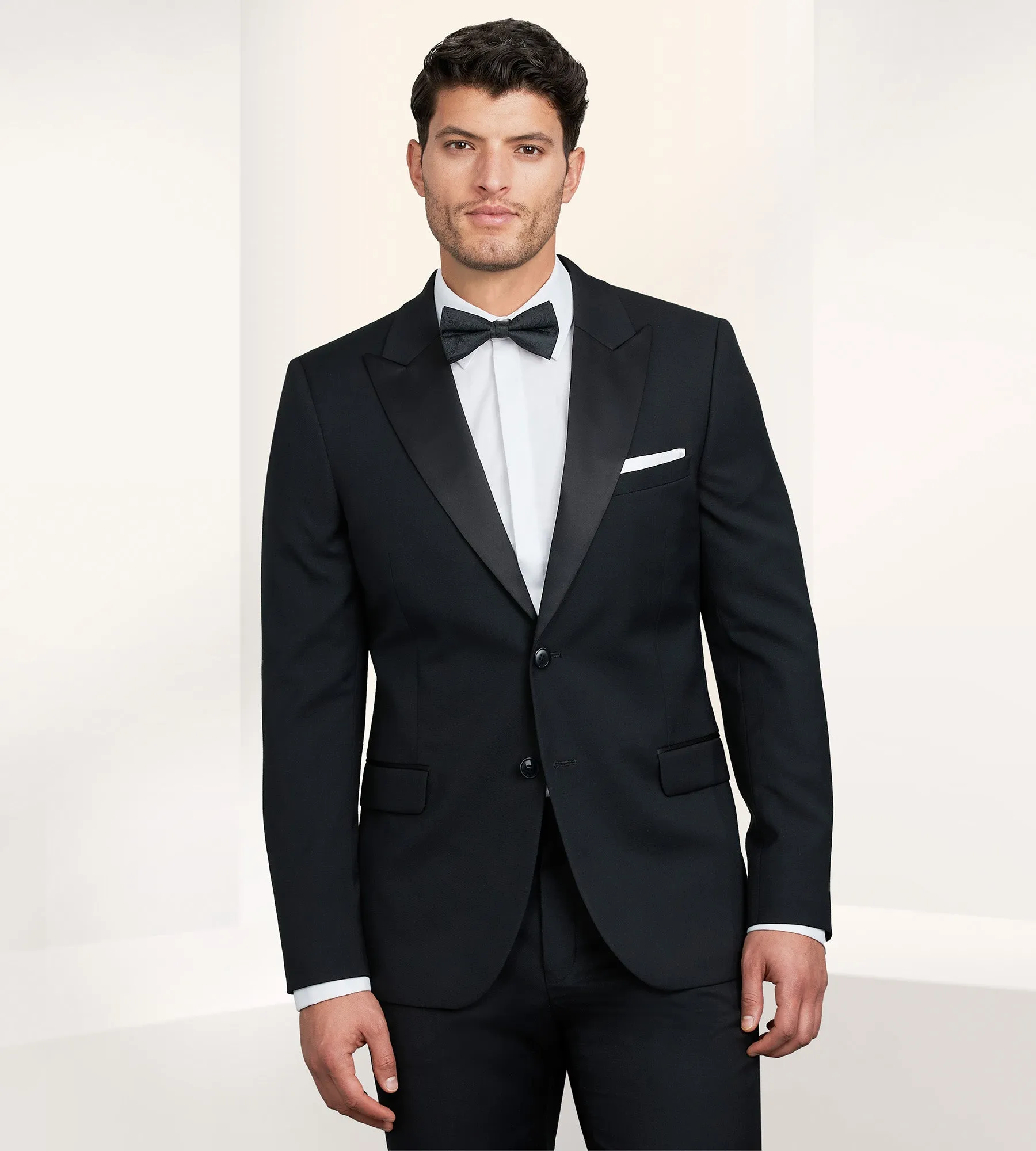 Slim Fit Stretch Peak Lapel Tuxedo sold by Tip Top