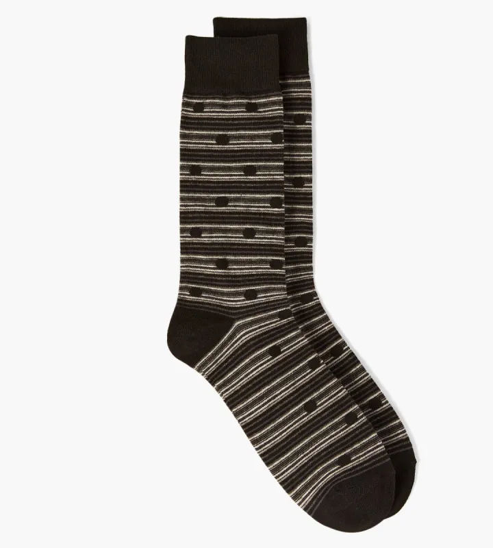 Dot & Stripe Pattern Socks sold by Tip Top