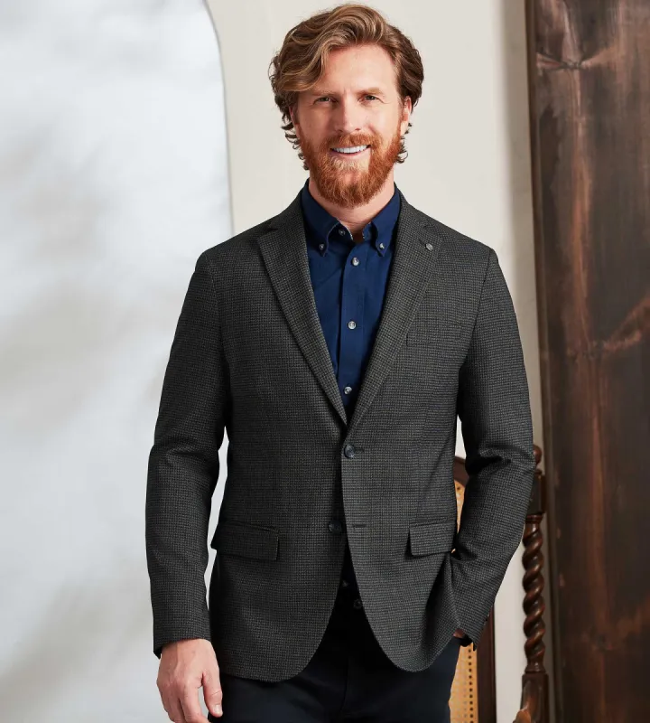 Modern Fit Woven Check Sport Jacket sold by Tip Top