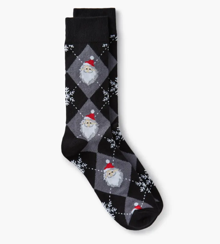 Argyle Santa Socks sold by Tip Top