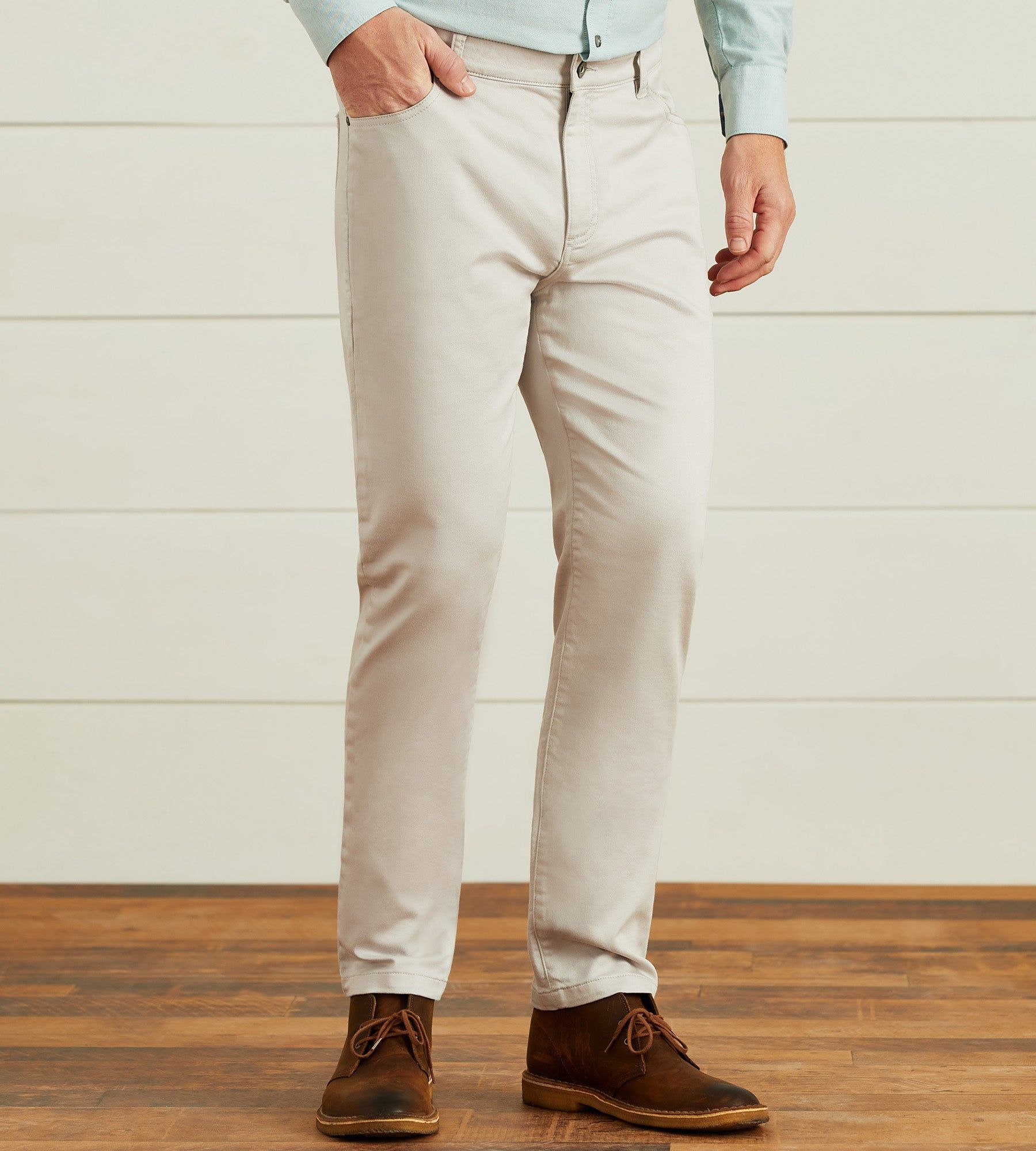 Modern Fit Performance Five-Pocket 360° Stretch Casual Pants sold by Tip Top product image thumbnail 4