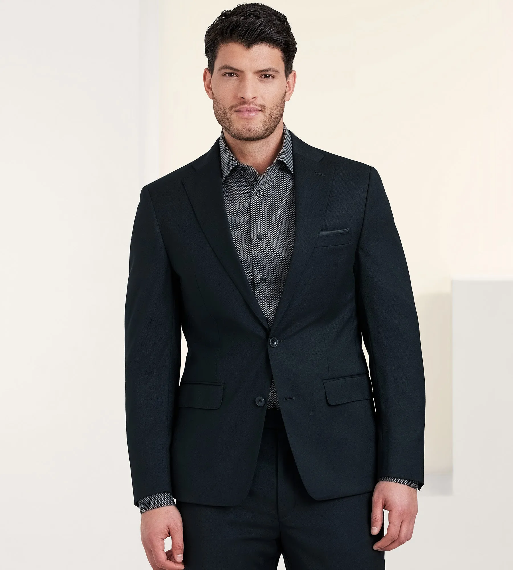 Slim Fit Stretch Solid Suit sold by Tip Top