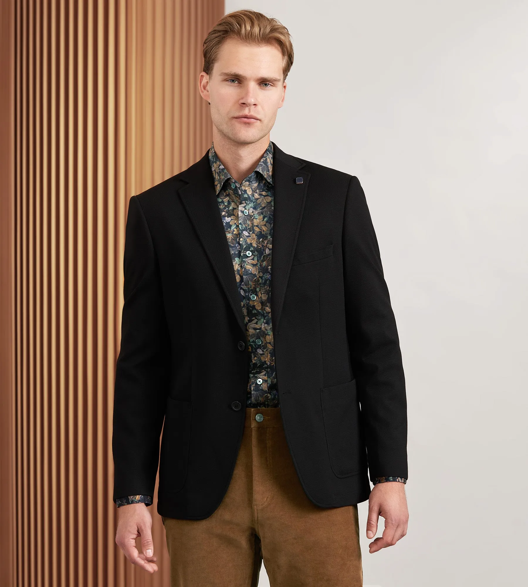 Modern Fit Knit Textured Sport Jacket sold by Tip Top