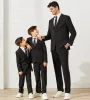 Boys Solid Suit Jacket sold by Tip Top