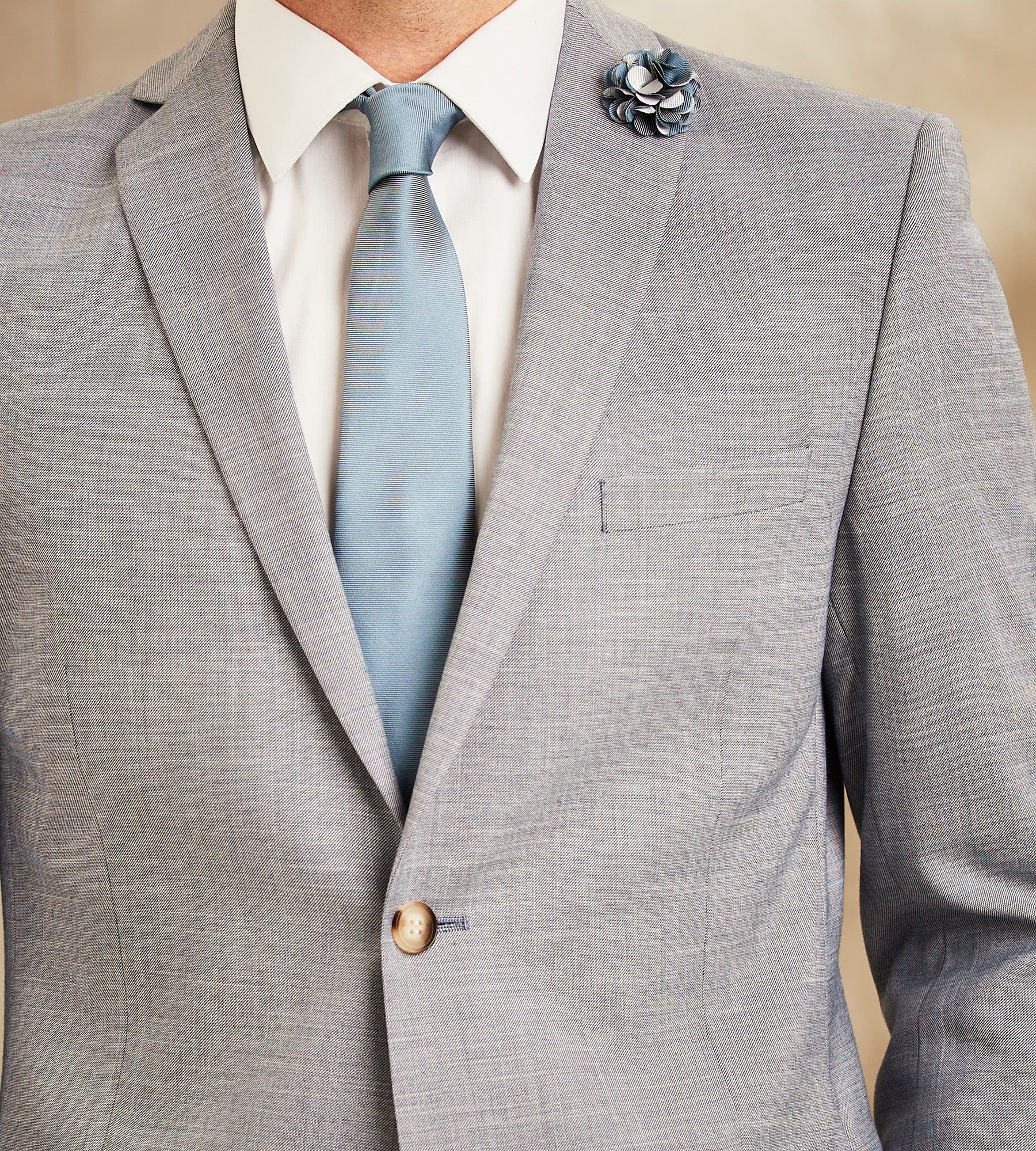 Slim Fit Solid Suit Separate Jacket sold by Tip Top product image thumbnail 3