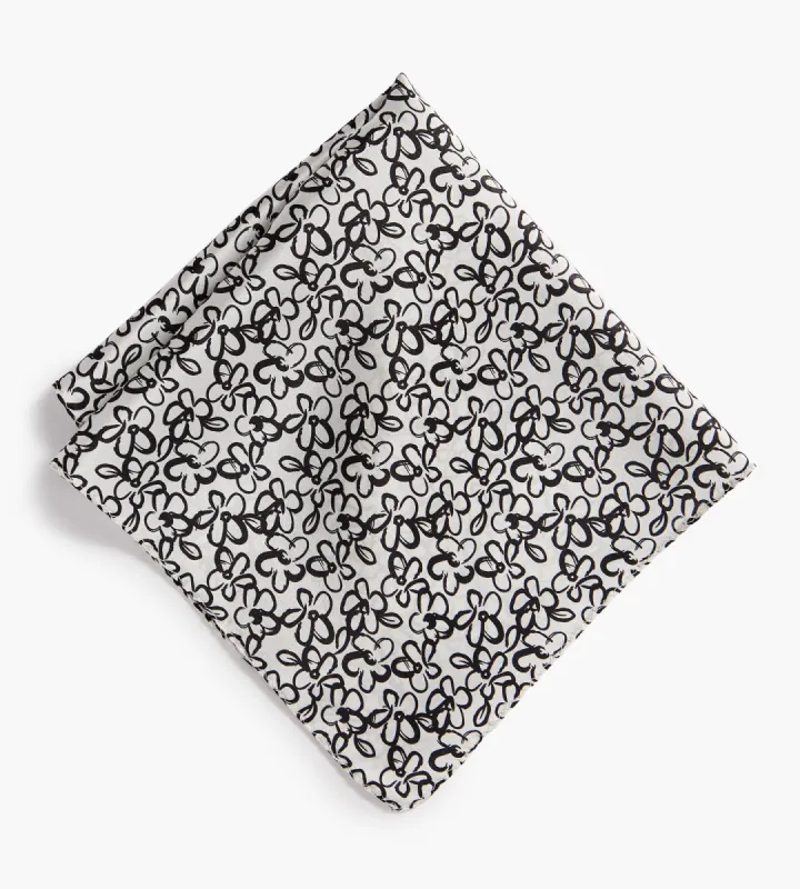 Floral Pocket Square sold by Tip Top