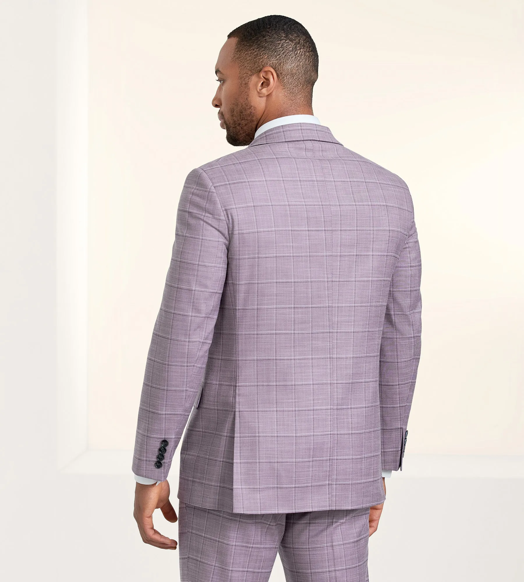 Modern Fit Check Suit Separate Jacket sold by Tip Top product image thumbnail 4