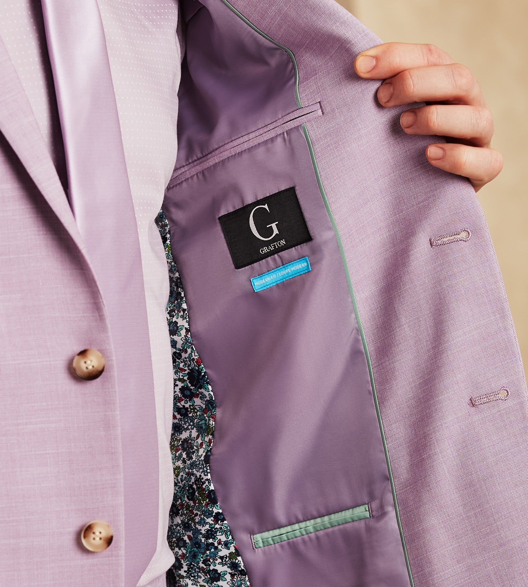 Modern Fit Suit Separate Jacket sold by Tip Top product image thumbnail 3