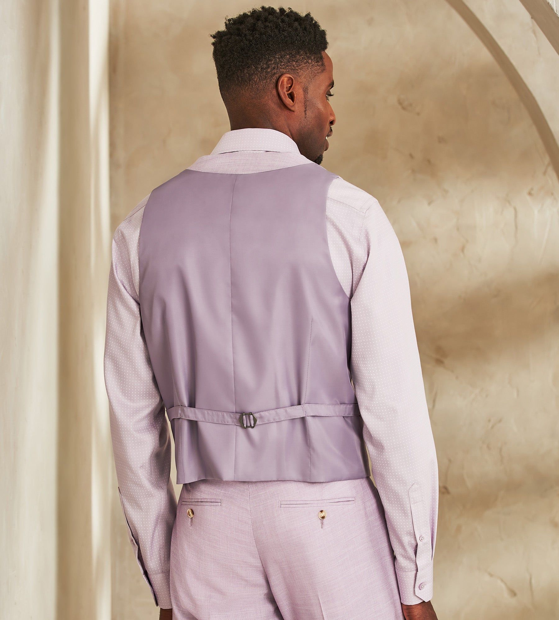 Slim Fit Solid Suit Separate Vest sold by Tip Top product image thumbnail 2