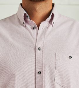 Modern Fit Long Sleeve Oxford Sport Shirt sold by Tip Top