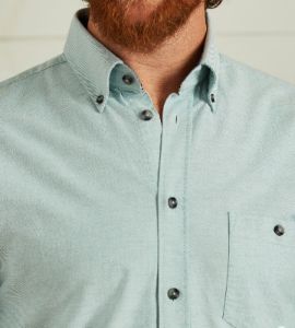 Modern Fit Long Sleeve Oxford Sport Shirt sold by Tip Top