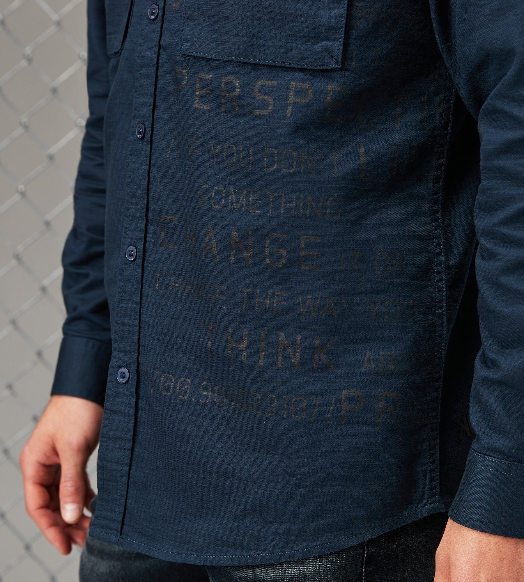 Modern Fit Long Sleeve Sport Shirt sold by Tip Top product image thumbnail 3