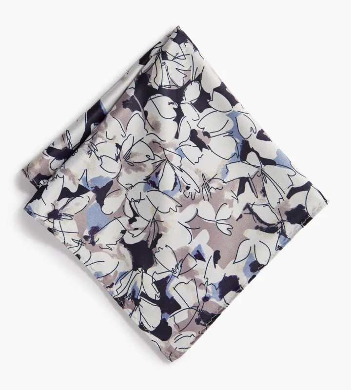 Artistic Floral Pocket Square sold by Tip Top