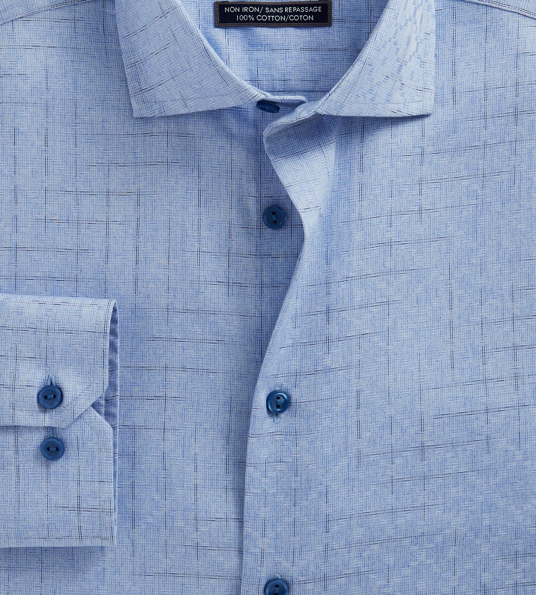 Modern Fit Geo Print Dress Shirt sold by Tip Top product image thumbnail 2