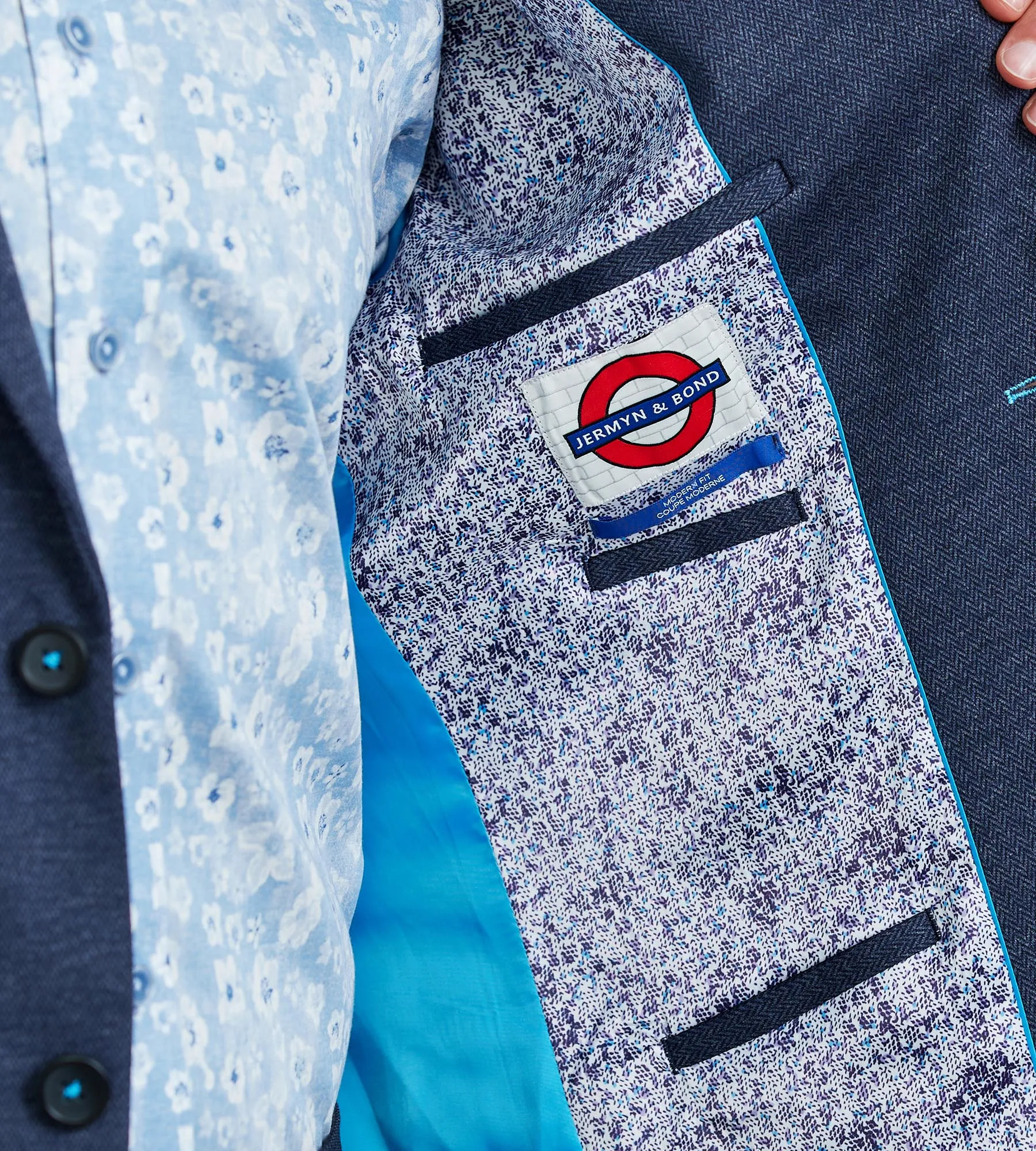 Modern Fit Knit Sport Jacket sold by Tip Top product image thumbnail 3