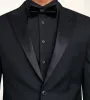Modern Fit Stretch Peak Lapel Tuxedo Jacket sold by Tip Top