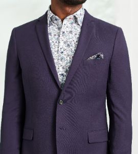 Slim Fit Solid Suit sold by Tip Top