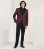 Slim Fit Jacquard Tuxedo Jacket sold by Tip Top