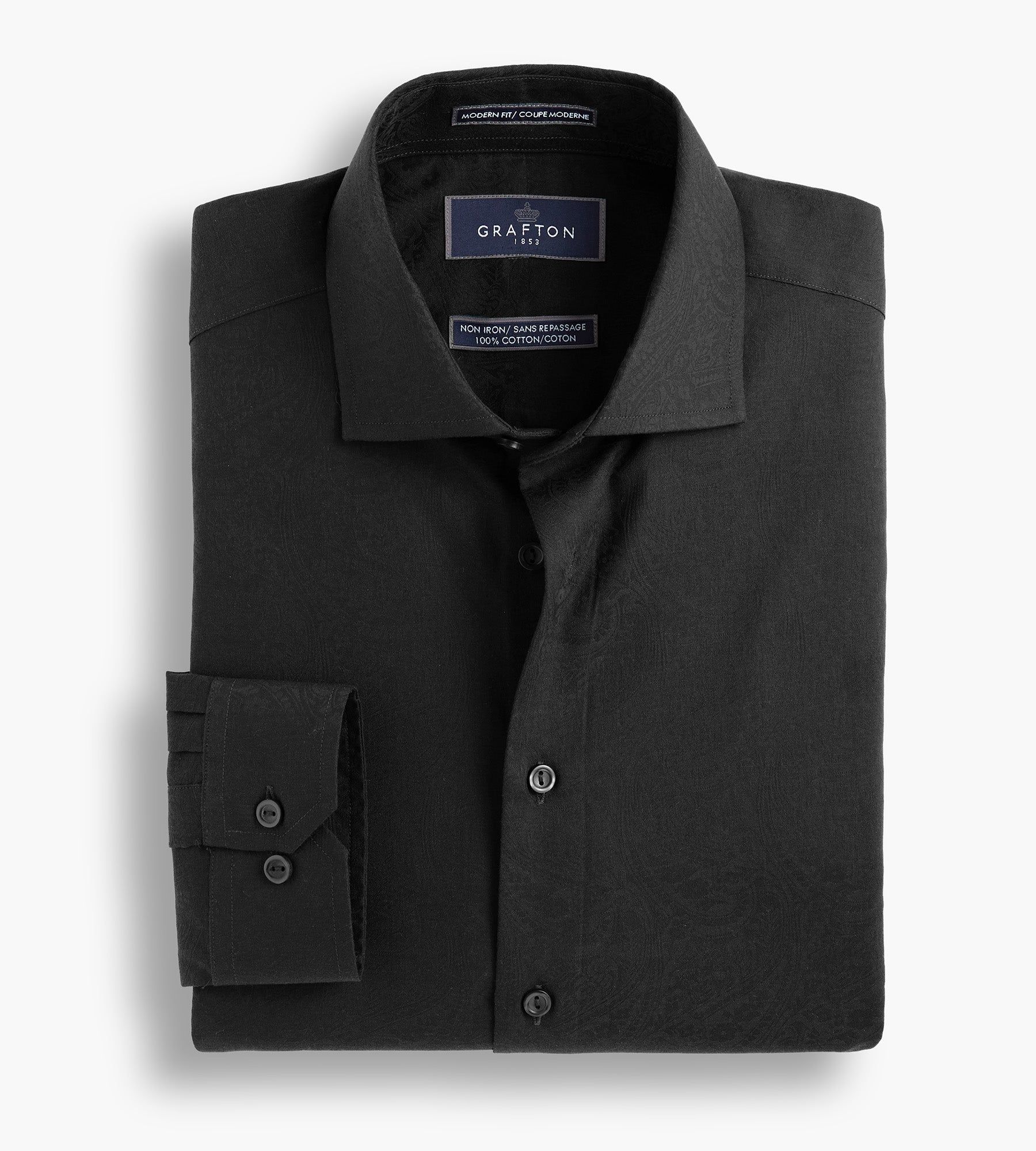 Modern Fit Ultra-Luxe Paisley Dress Shirt sold by Tip Top