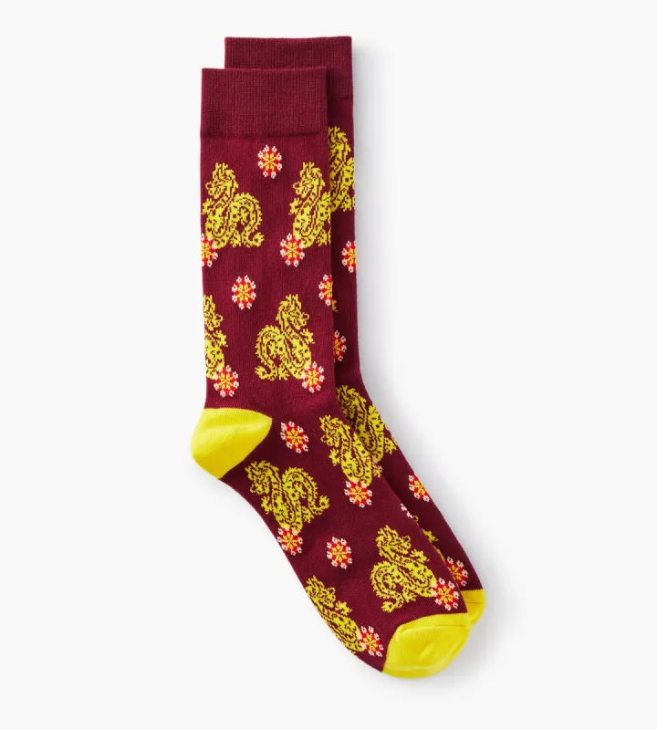 Lucky Dragon Socks made by Tip Top