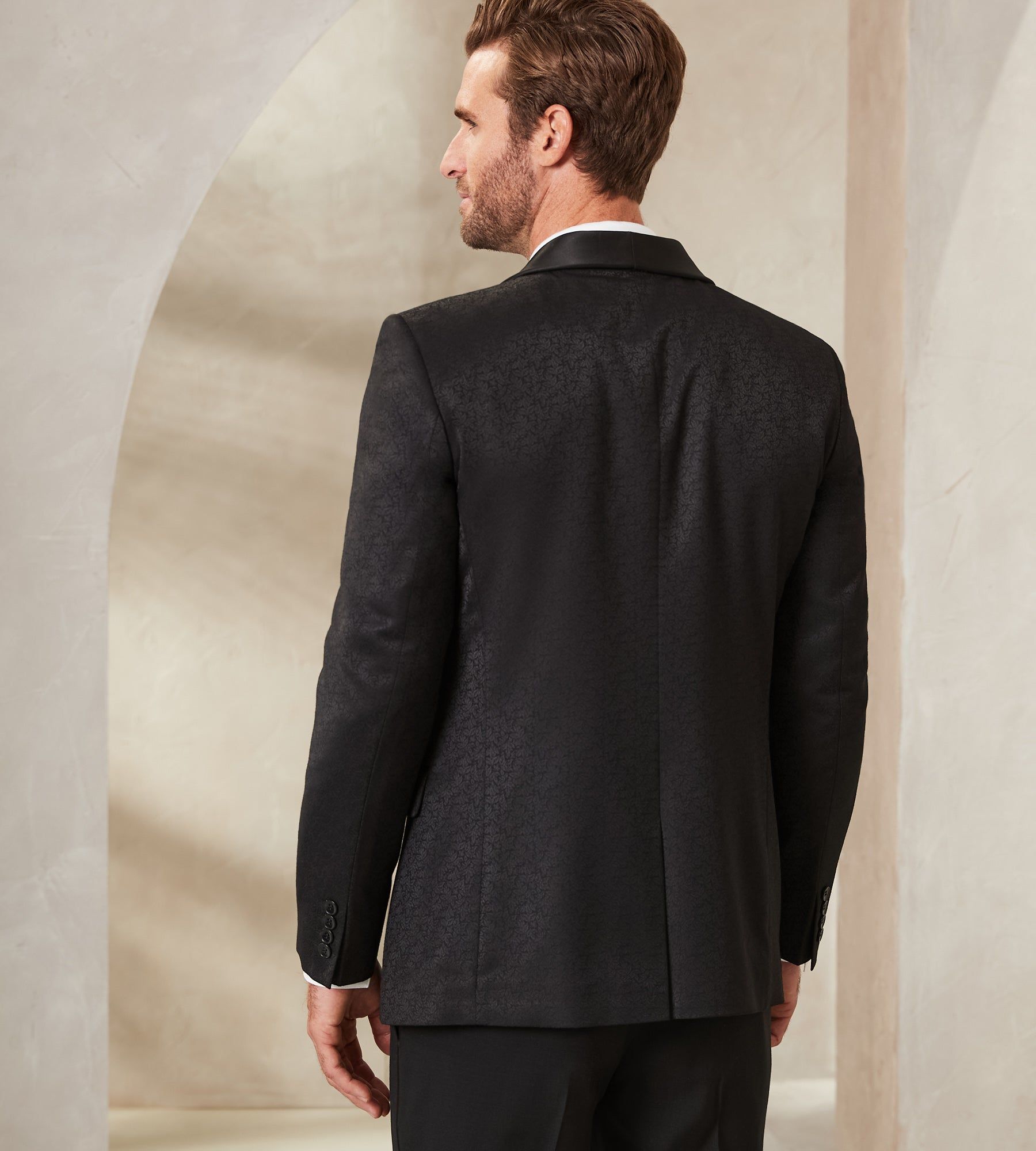 Slim Fit Tuxedo Jacket sold by Tip Top product image thumbnail 3